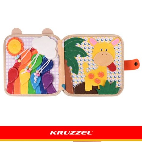 Tablica manipulacyjna - żyrafa Kruzzel
