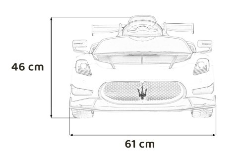 4x4 Bluetooth PILOT Auto na akumulator Maserati MC20 GT2