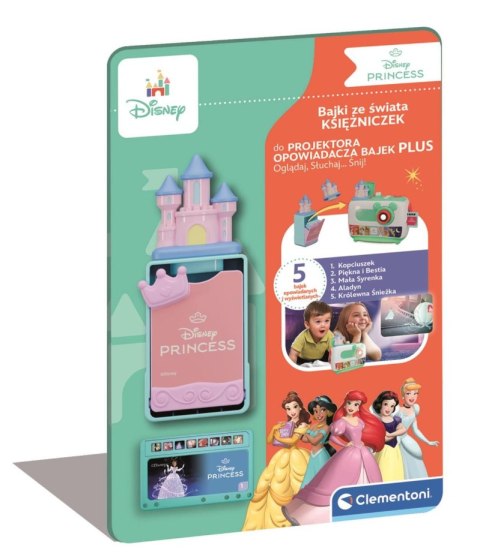 Bajki Do Projektora DISNEY PLUS Księżniczki Język Polski Clementoni 50456