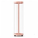 Organizer Na Pluszaki i Zabawki Na Kółkach Lampki LED Różowy 126 cm