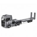 Ciężarówka Scania 770S Z Naczepą Zdalnie Sterowana RC Huina Srebrna 1:18