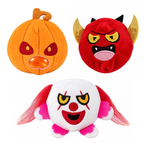 Halloweenowy Pluszowy Gniotek Miękki Brokatowy Antystresowy 8cm
