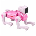 Pies Robot AI Zdalnie Sterowany RC Bluetooth Aplikacja Programowalny Różowy