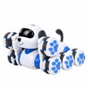 Pies Robot Zdalnie Sterowany RC 8 Kół Drift 360° Akrobacje Niebieski