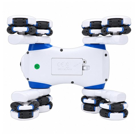 Pies Robot Zdalnie Sterowany RC 8 Kół Drift 360° Akrobacje Niebieski