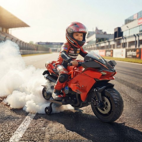 SUPER ŚCIGACZ 12 V, NOWOCZESNA BRYŁA, GAZ W MANETCE, DWA SILNIKI, KOŁA EVA/MOTOR-H