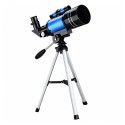 Teleskop Astronomiczny Dla Dzieci Statyw Niebieski Powiększenie 150x