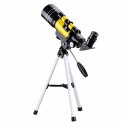 Teleskop Astronomiczny Dla Dzieci Statyw Żółty Powiększenie 150x