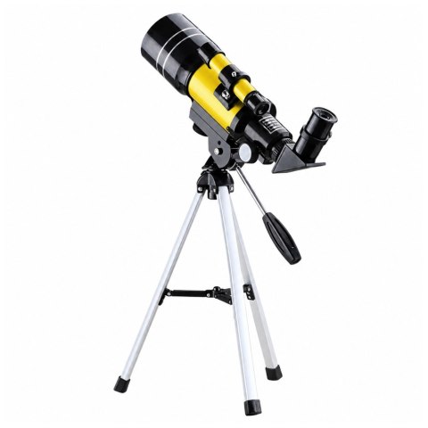 Teleskop Astronomiczny Dla Dzieci Statyw Żółty Powiększenie 150x