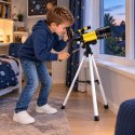 Teleskop Astronomiczny Dla Dzieci Statyw Żółty Powiększenie 150x