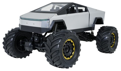 Auto R/C ROCK CRAWLER TRUCK Srebrny 1:8