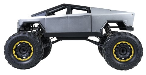 Auto R/C ROCK CRAWLER TRUCK Srebrny 1:8