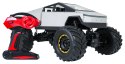 Auto R/C ROCK CRAWLER TRUCK Srebrny 1:8