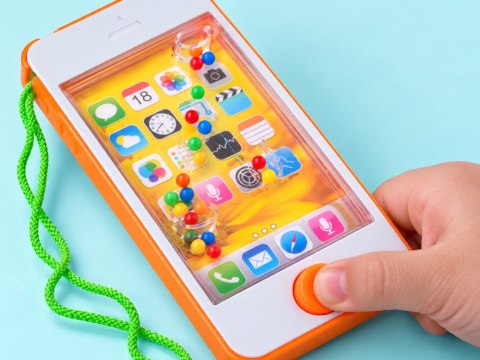 Gra wodna telefon Smartfon z kuleczkami - zręcznościowa ZA6580 PO