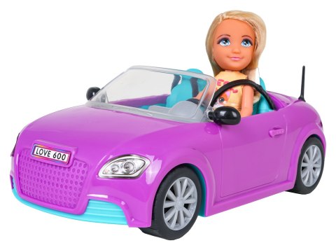 Lalka Ankiki i Auto + Akcesoria