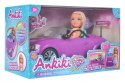 Lalka Ankiki i Auto + Akcesoria