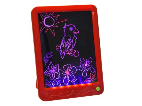 Podświetlana Tablica LED do rysowania + dwustronne markery TA0119