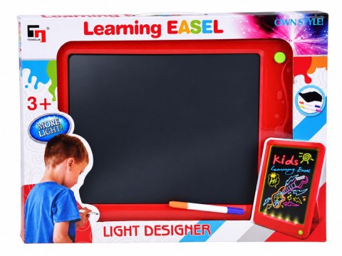 Podświetlana Tablica LED do rysowania + dwustronne markery TA0119