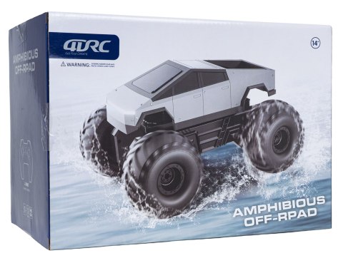 Pojazd R/C 2w1 do Wody SILVER TRUCK