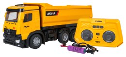 Pojazdy Budowlane Wywrotka z Kiprem Żółta R/C