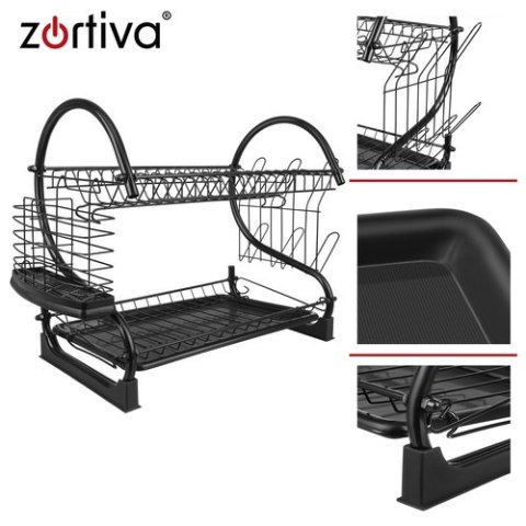 Suszarka do naczyń dwupoziomowa Zortiva