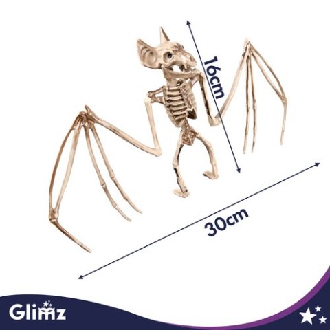 Szkielet nietoperza- dekoracja 30cm Glimz