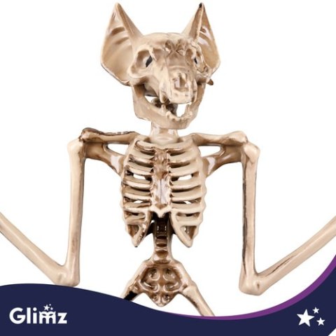 Szkielet nietoperza- dekoracja 30cm Glimz