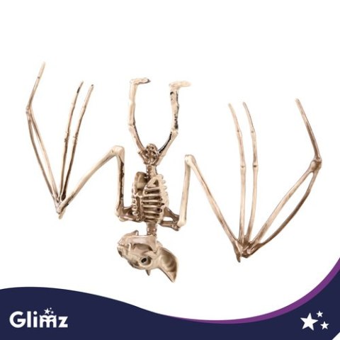 Szkielet nietoperza- dekoracja 30cm Glimz