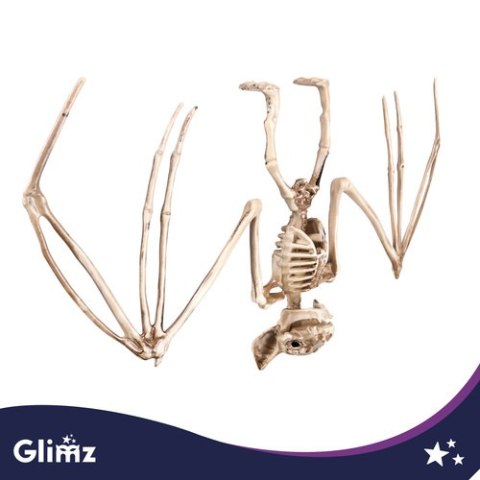 Szkielet nietoperza- dekoracja 30cm Glimz