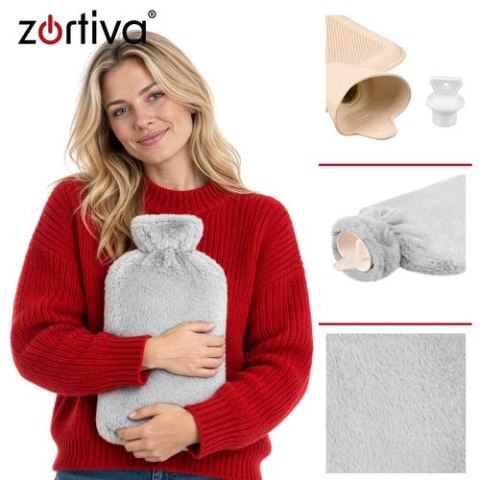 Termofor gumowy w pokrowcu 3,5L Zortiva