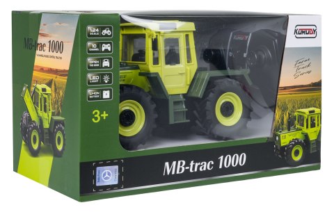 Traktor Zielony 1:24 z Pilotem Mercedes Benz