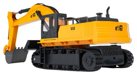 Koparka Żółta R/C z Panelem Sterowania