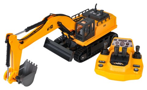 Koparka Żółta R/C z Panelem Sterowania