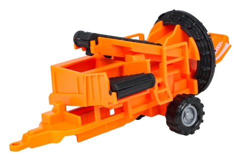 MEGA Zestaw Metalowy Traktor i Kombajn + Naczepy