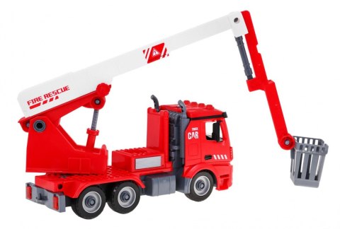 Autko Straż Pożarna 2w1 Kask dla dzieci samochód auto