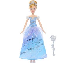 Mattel JBF94 Disney Princess Lalka Kopciuszek z Efektami Świetlnymi i Dźwiękowymi