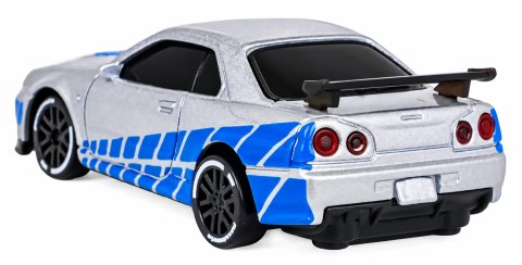 Auto R/C Do MINI Drift 1:64 SmokeRacer Srebrny