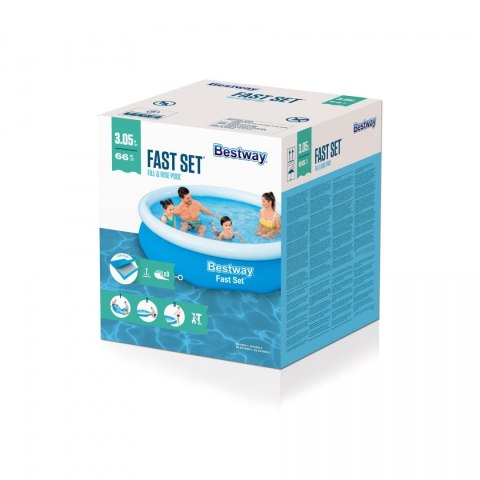 Basen Rozporowy 10FT 305x66cm BESTWAY Basen Rozporowy 10FT 305x66cm BESTWAY