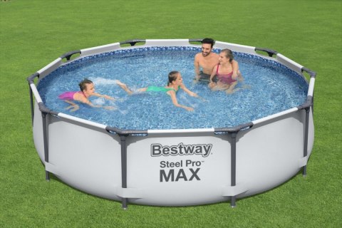 Basen Stelażowy 10FT 305x76cm SteelPRO MAX BESTWAY