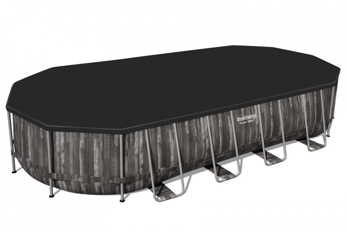 Basen Stelażowy 24 FT 732 x 366 x 122 cm Power Steel BEST Basen Stelażowy 24 FT 732 x 366 x 122 cm Power Steel BEST