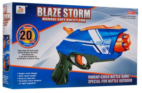 Karabin pistolet dla dzieci na piankowe naboje niczym   