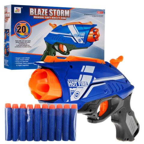 Karabin pistolet dla dzieci na piankowe naboje niczym   