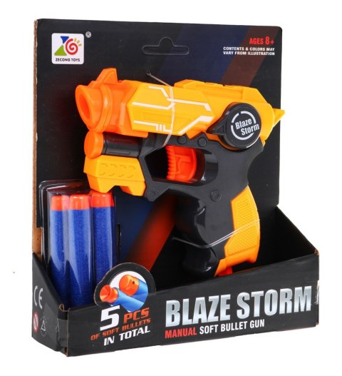 Blaze Storm Pistolet karabin dla dzieci Pomarańczowy