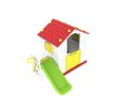 PLac zabaw dla dzieci Domek ogrodowy  Zjezdzalnia 3w1
