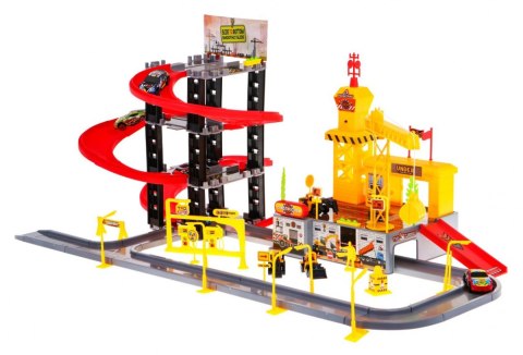 Duży Park Budowy Auta