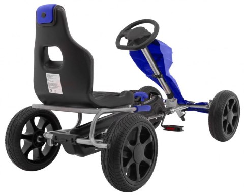 +Popowane koła +Max 50Kg Quad Gokart na pedały dla dzieci 4-8 lat