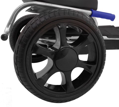 +Popowane koła +Max 50Kg Quad Gokart na pedały dla dzieci 4-8 lat