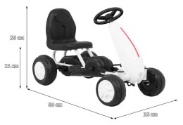 od 1do 3 lat Max 30Kg +Osłona Łańcucha quad Gokartna pedąły  Biały