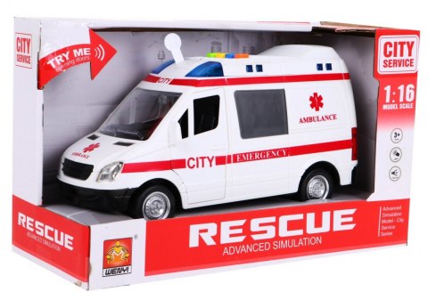 Karetka Ambulans 1 16 Światła Dźwięki