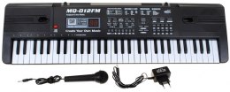 Keyboard z funkcją nauki dla dzieci 5+ Mikrofon + Nagrywanie Radio